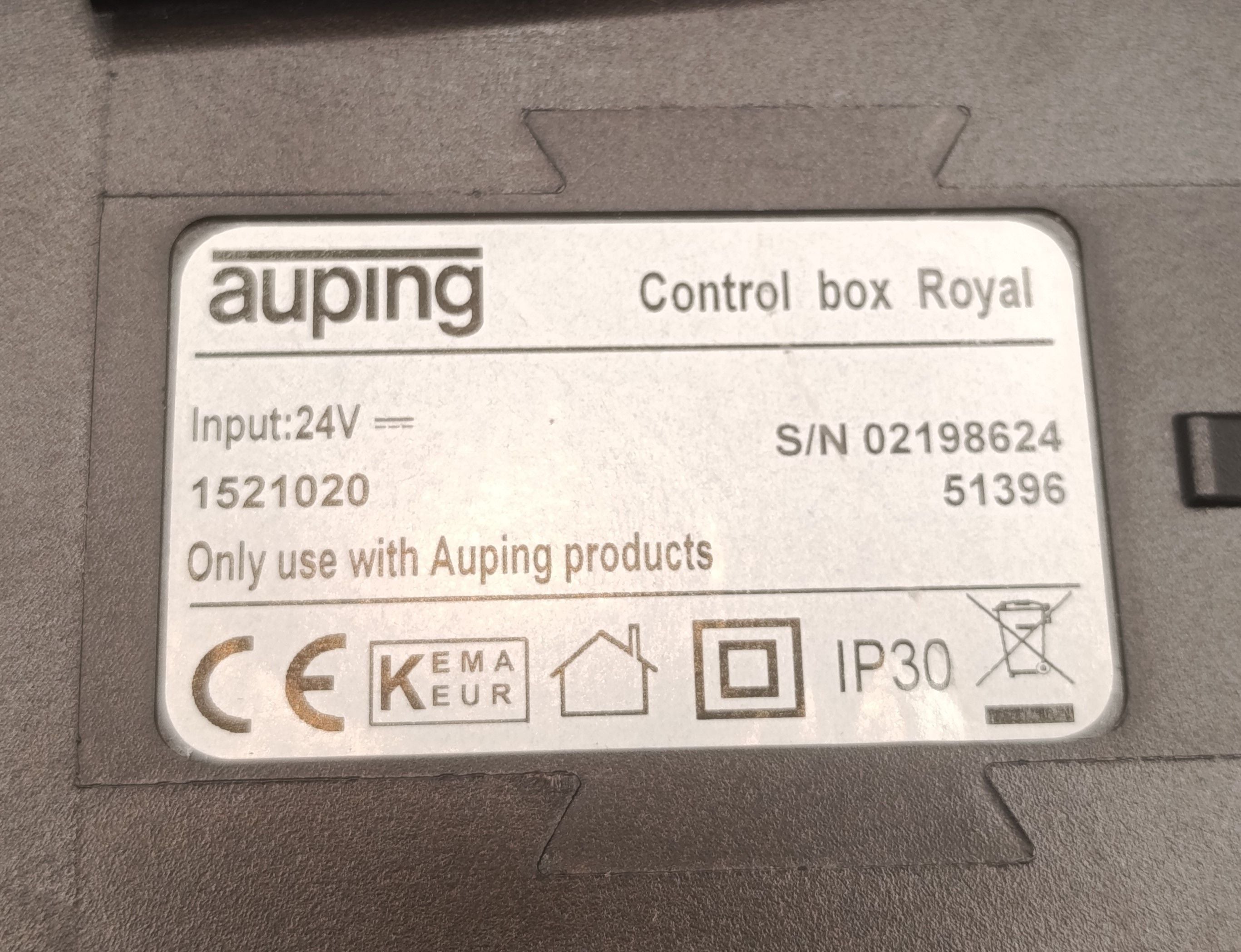 Auping Control Box Royal 152102 / 1521020