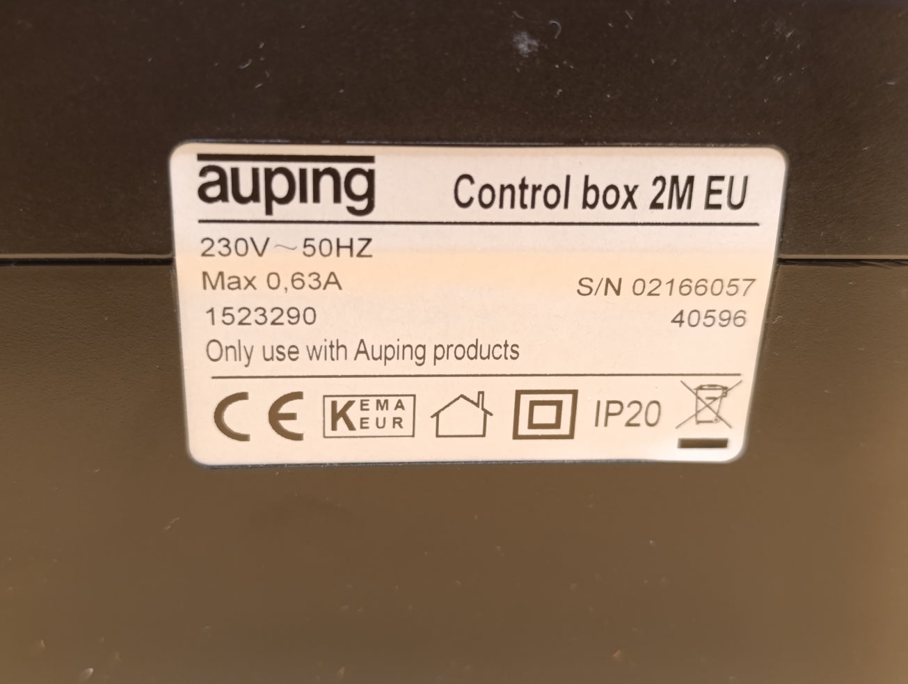Auping Control box EU