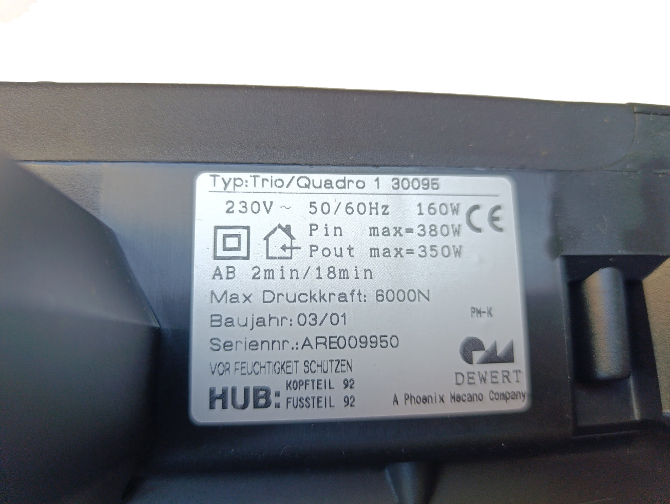 Auping Trio/Quadro 1 30095 motor