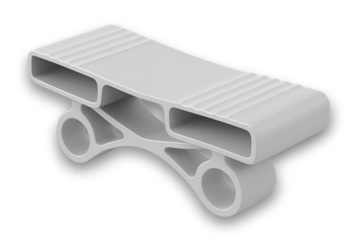Dubbele lattenhouder voor montage op pennen – voor 35/37 x 8 mm latten