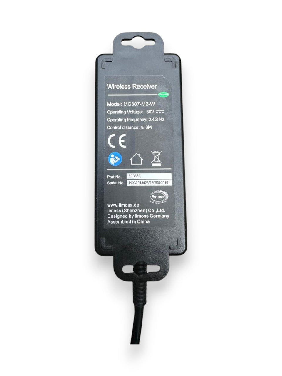 Limoss Wireless receiver MC307-MS2-W