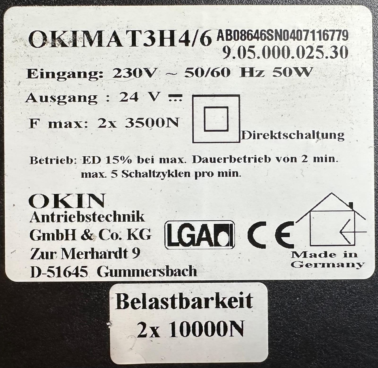 Okimat 3H4/6